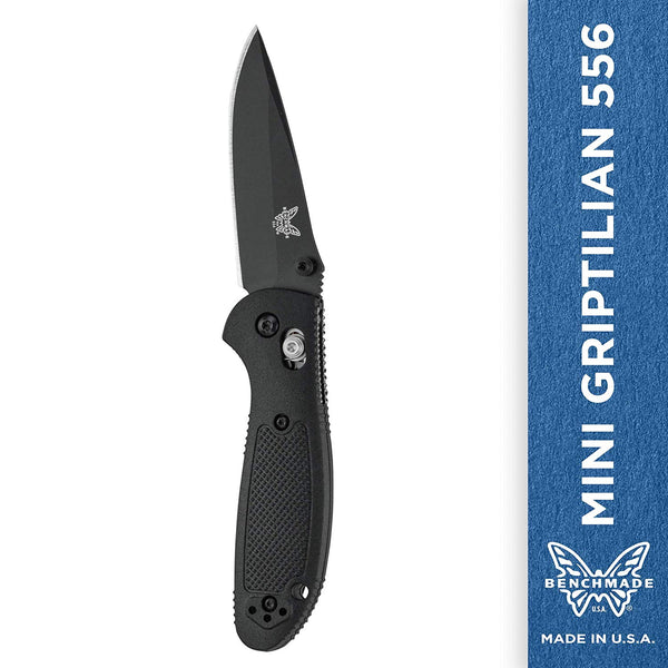 Benchmade Griptilian Black, Plain Black