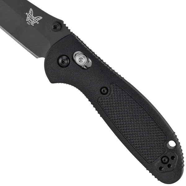 Benchmade Griptilian Black, Plain Black