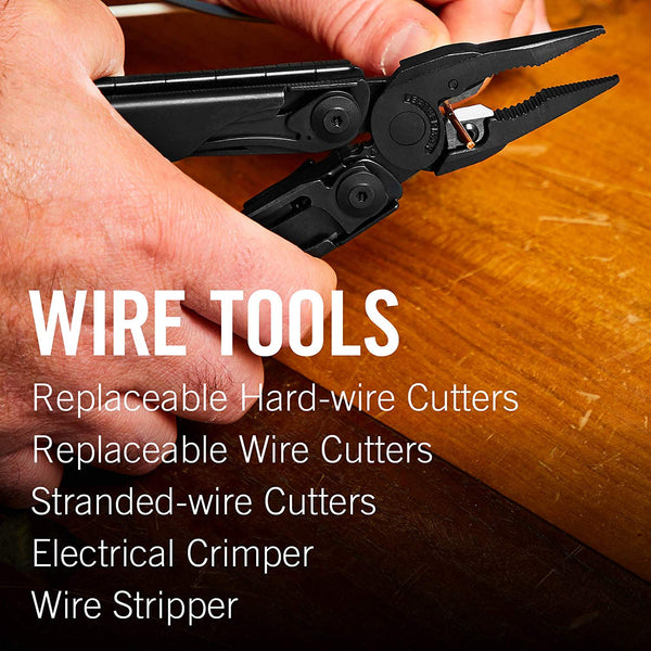 Leatherman Surge Multitool, Black with Premium Nylon Sheath (FFP)