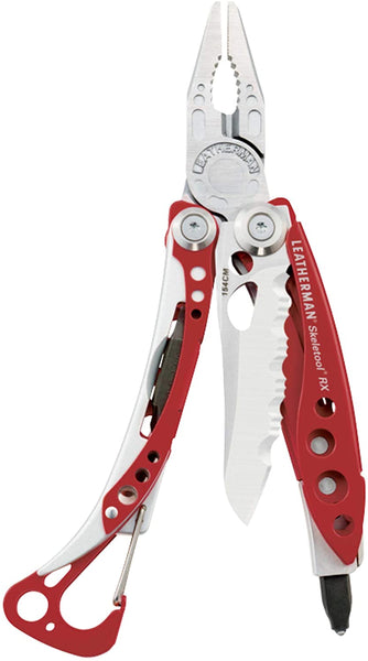 Leatherman Skeletool RX, Red with Nylon Sheath