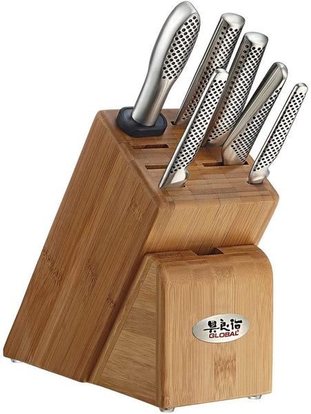 Global G-79587AU, 7 Piece Takashi Knife Block Set