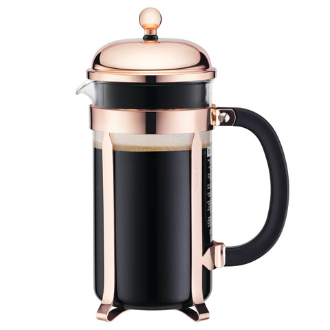 Bodum Chambord 8 Cup Coffee Maker 34oz Copper