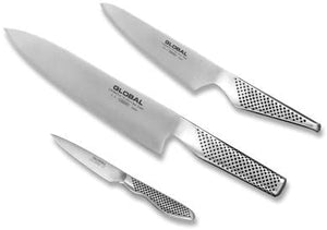 Global G-2338, 3-Piece Knife Set (G-2, GS-3, GS-38)