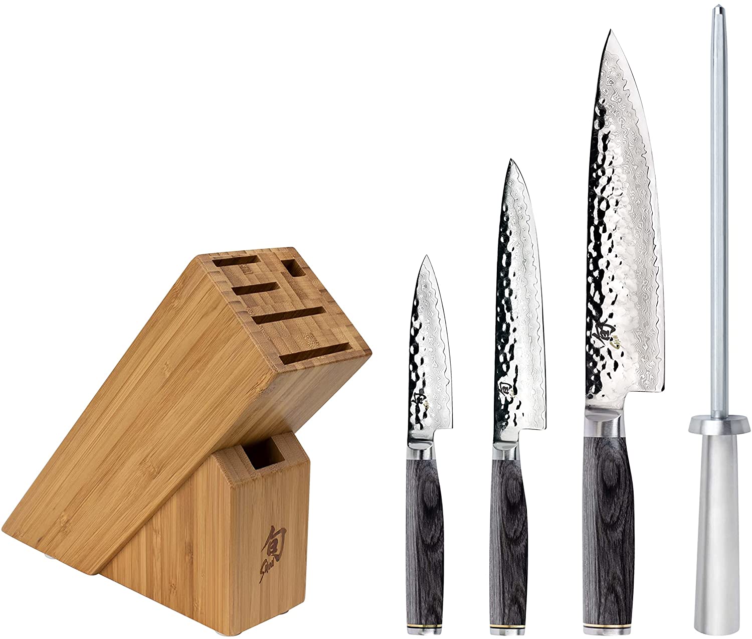 Shun Premier Grey 5pc Knife Block Set